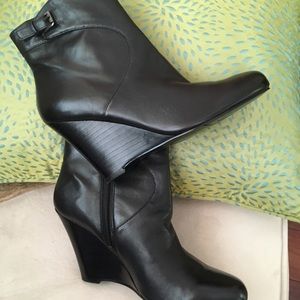 Nine West Leather Booties